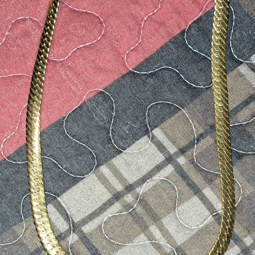 Napier Gold Necklace with Leaf Design - Picture 2 of 6